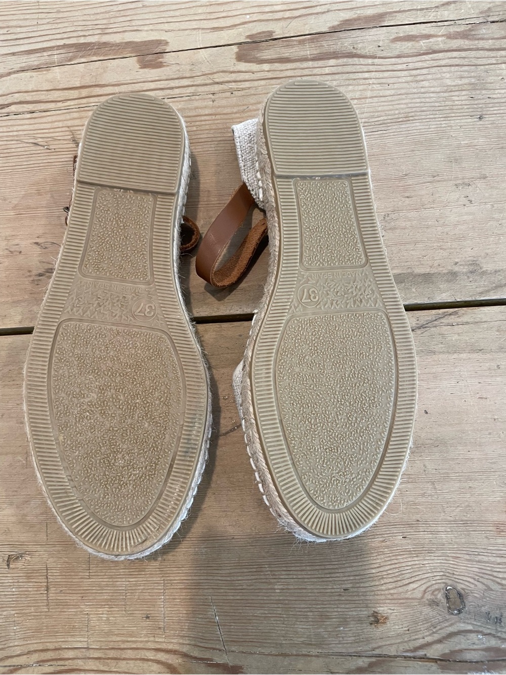 Alparlinas Espadrille size 38 Made with Antique cloth - Picture 4 of 6